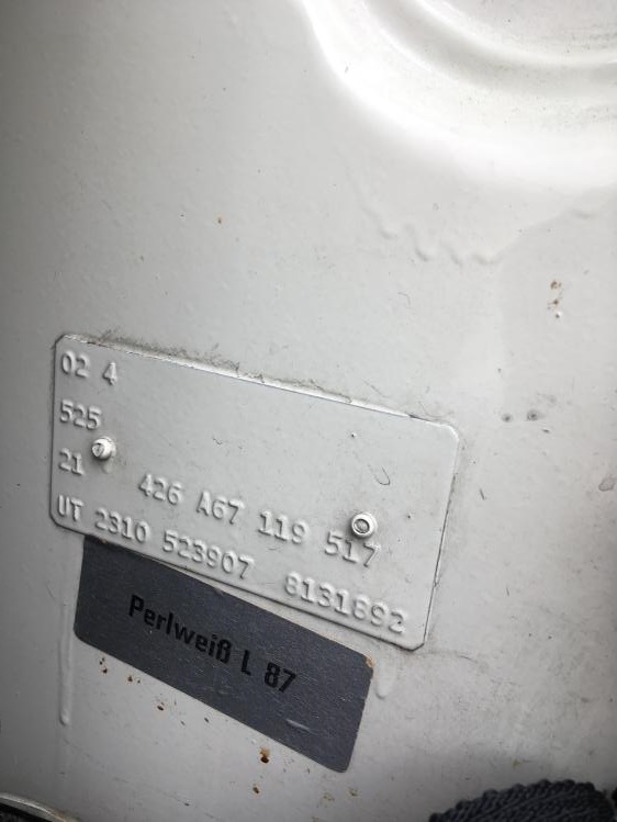 1968 type2 westfalia